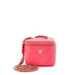 Chanel Classic Vanity Case With Chain #227294C34B